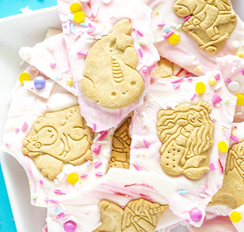 Gluten Free Magic Cookie Unicorn Bark