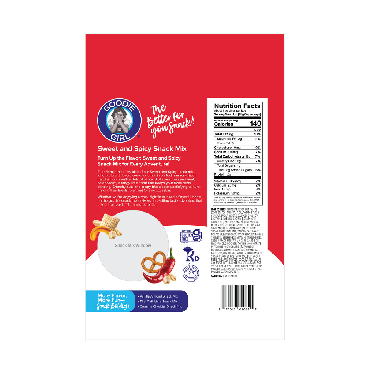 Sweet and Spicy Snack Mix (3 Pack)