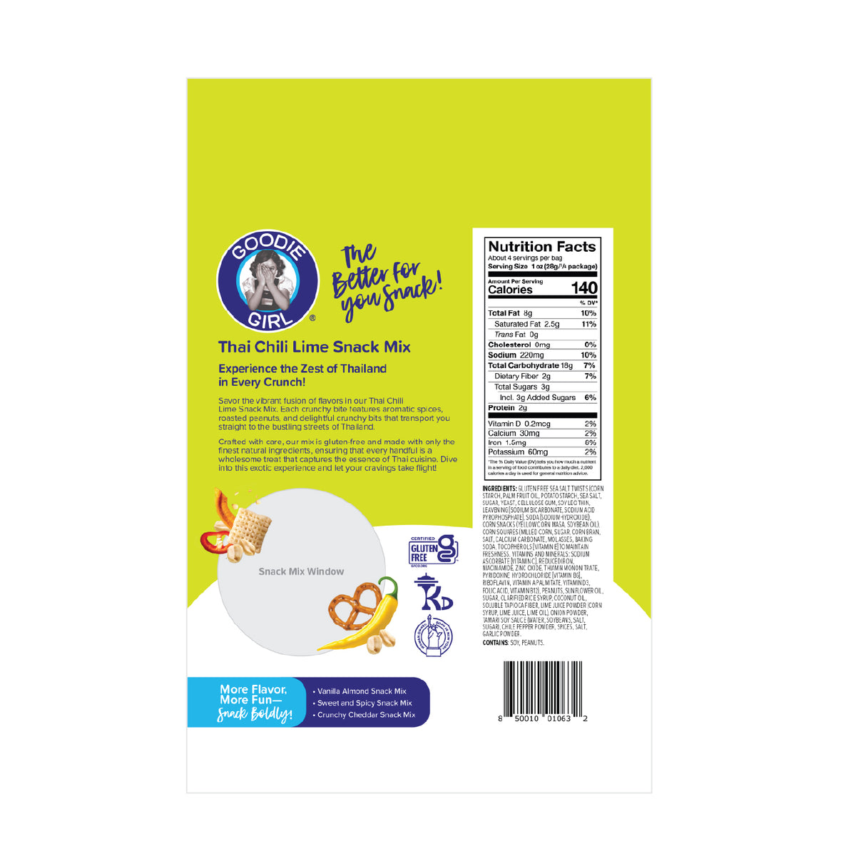 Thai Chili Lime Snack Mix (3 Pack)