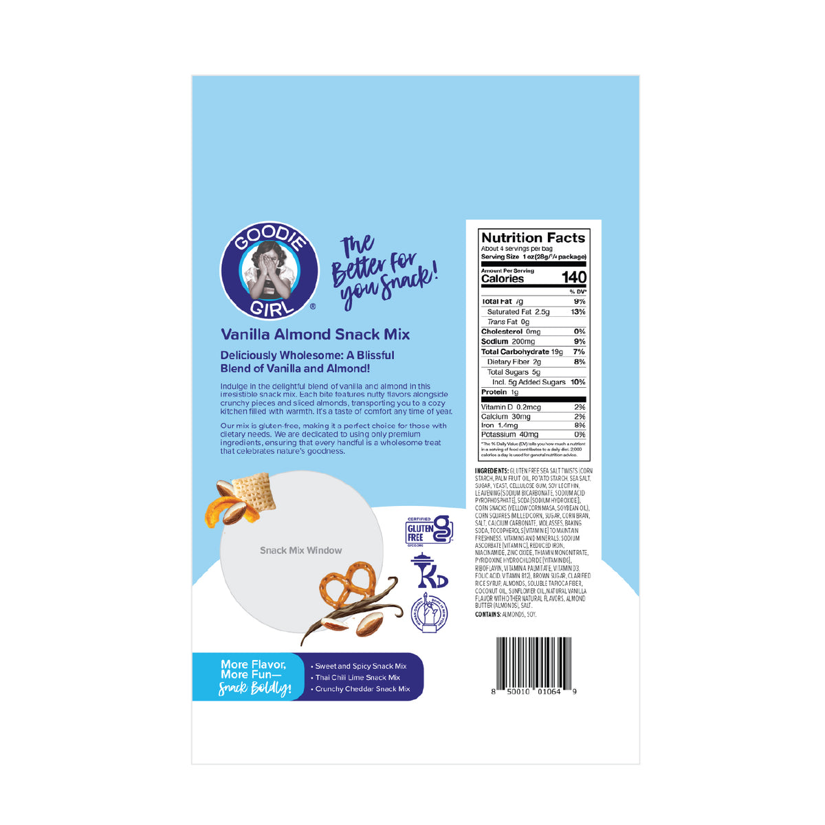 Vanilla Almond Snack Mix (3 Pack)