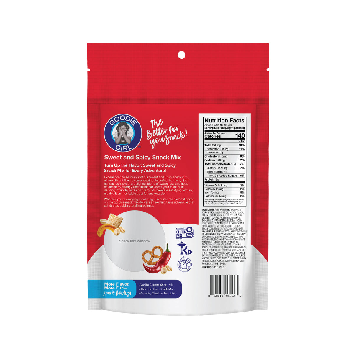 Sweet and Spicy Snack Mix (3 Pack)