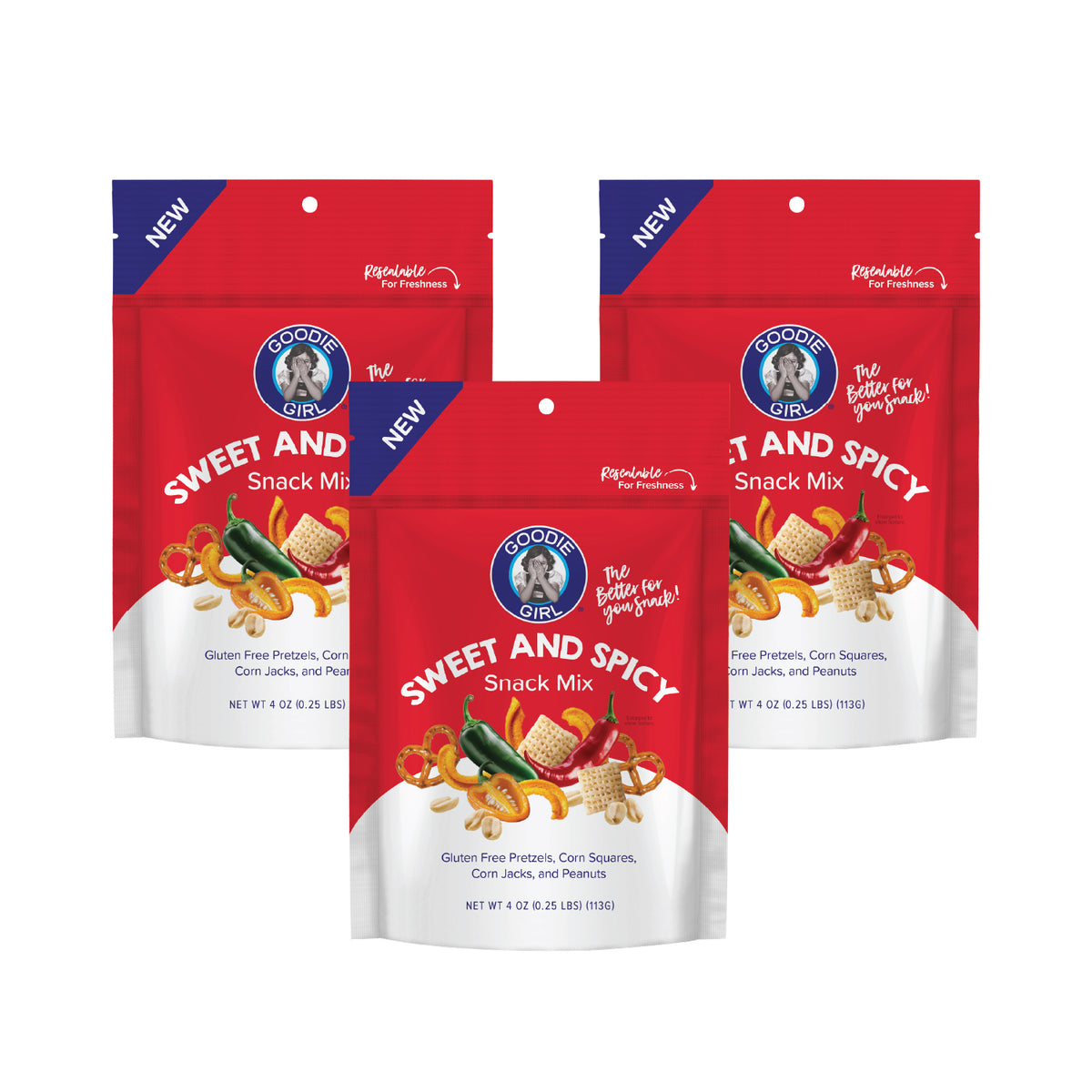 Sweet and Spicy Snack Mix (3 Pack)