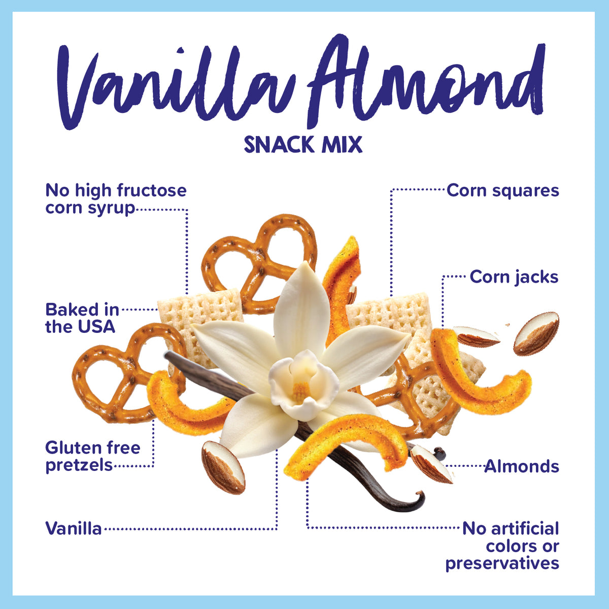 Vanilla Almond Snack Mix (3 Pack)