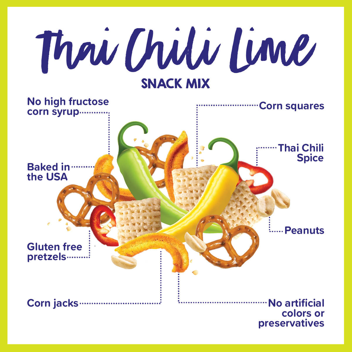 Thai Chili Lime Snack Mix (3 Pack)