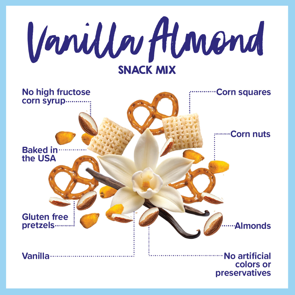 Vanilla Almond Snack Mix (3 Pack)