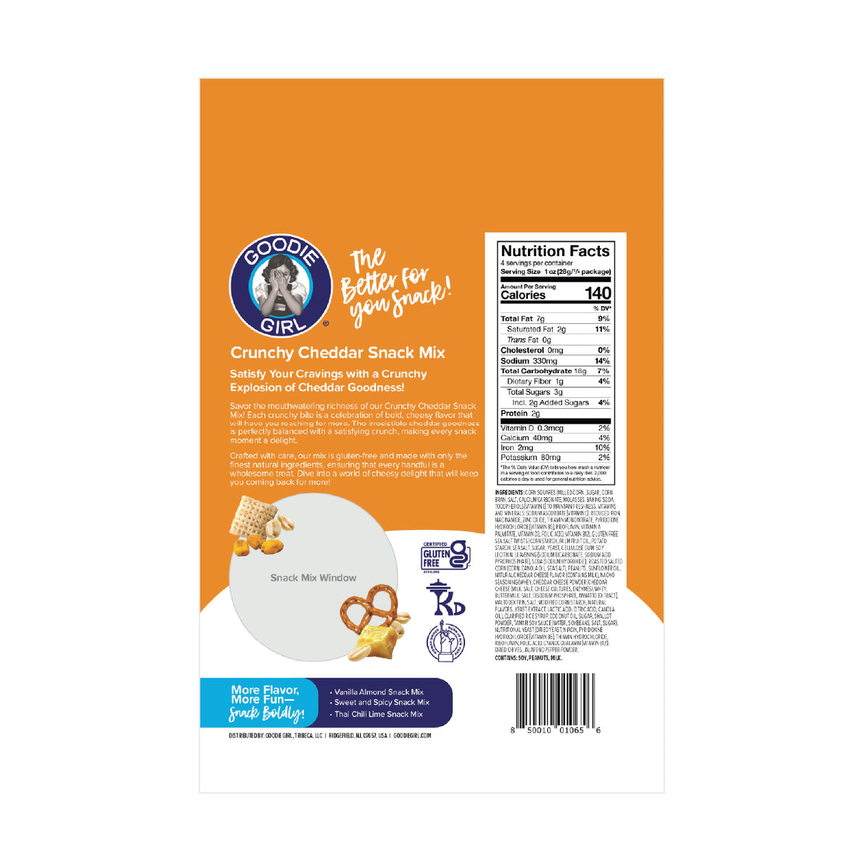 Crunchy Cheddar Snack Mix (3 Pack)