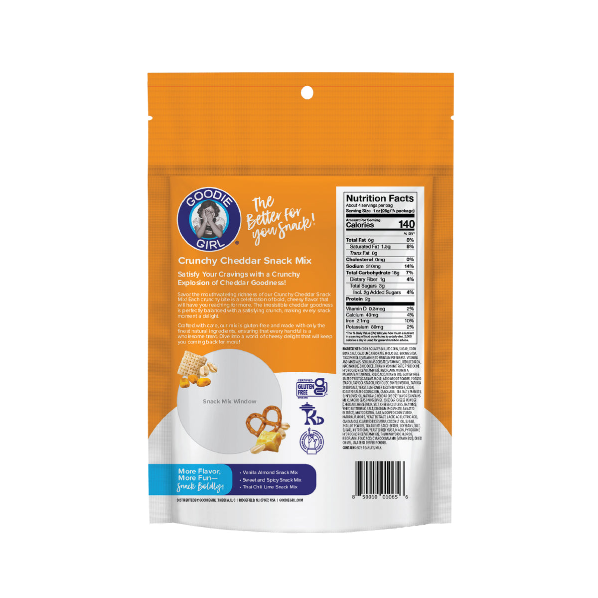 Crunchy Cheddar Snack Mix (3 Pack)