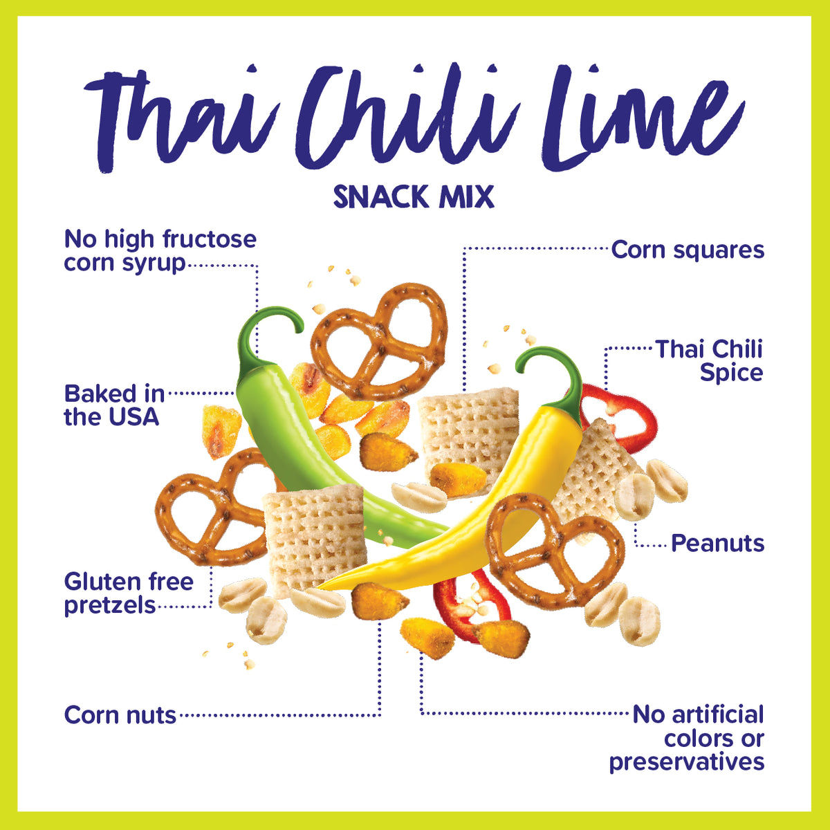 Thai Chili Lime Snack Mix (3 Pack)
