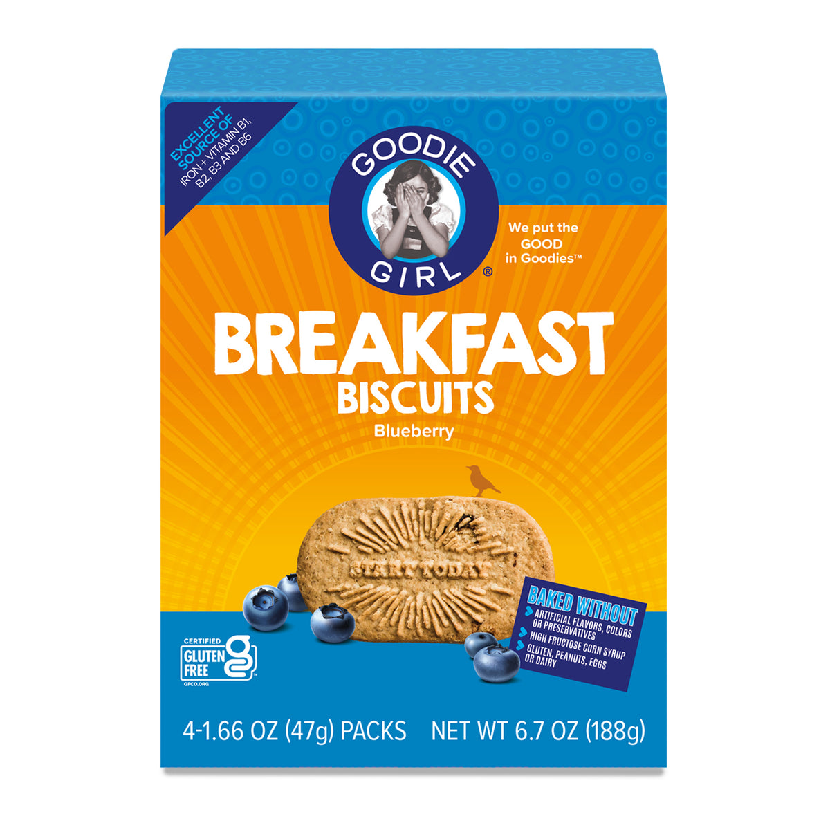 Blueberry Breakfast Biscuits